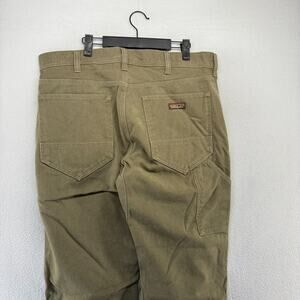 Patagonia pants men's 36 Fits 38x33 Brown Canvas Iron Forge Canvas Carpenter